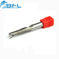 BFL Carbide End Mill CNC 0.3mmFlute 1 Uncoating High Precision